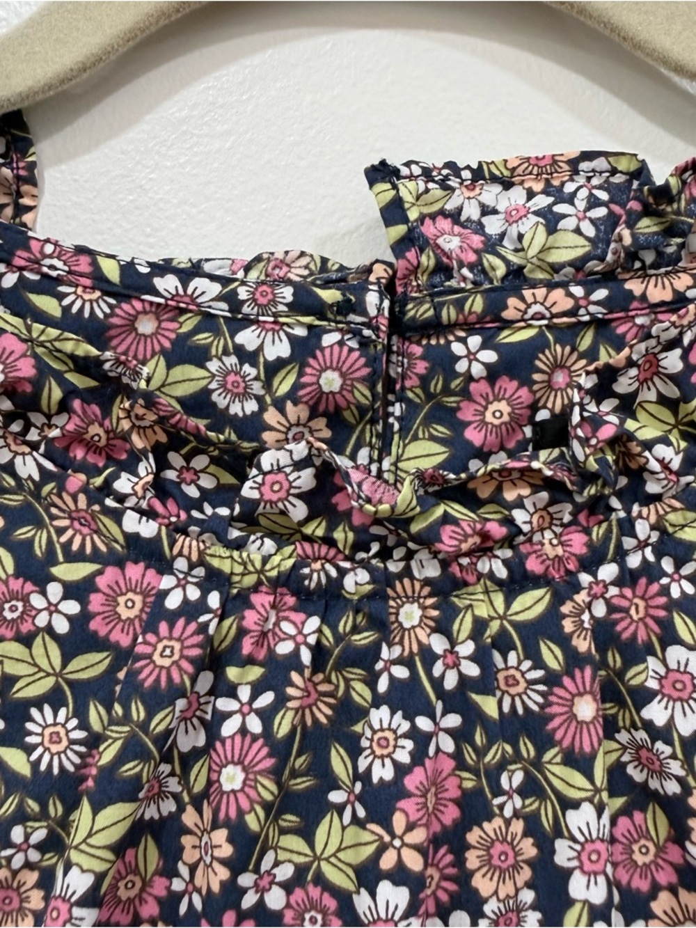 J Crew Women's Liberty Floral Puff-Sleeve Shirt - Casual Feminine Top - Picture 6 of 8